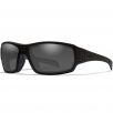Wiley X WX Breach Glasses - Smoke Grey Lens / Matte Black Frame 1