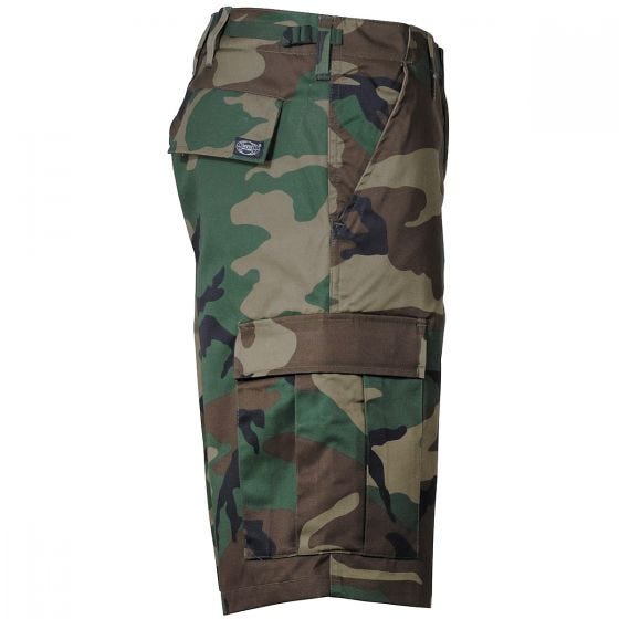 MFH US BDU Bermudashorts - Woodland