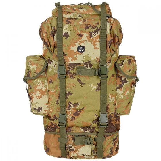 MFH Rygsæk Tysk Militær 65 L - Vegetato Woodland