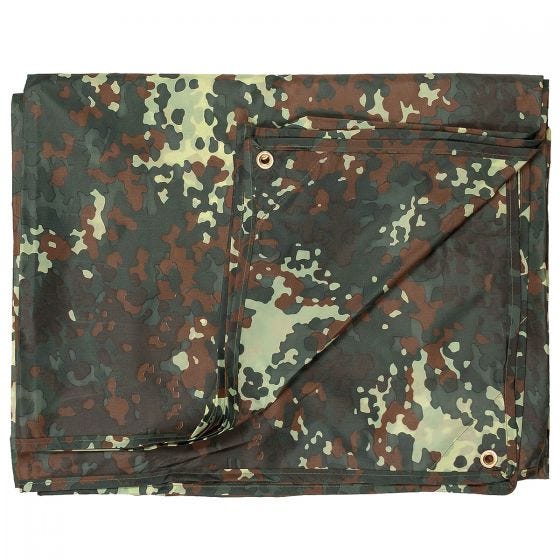 MFH 'Tarp' Presenning 300x400cm - Flecktarn