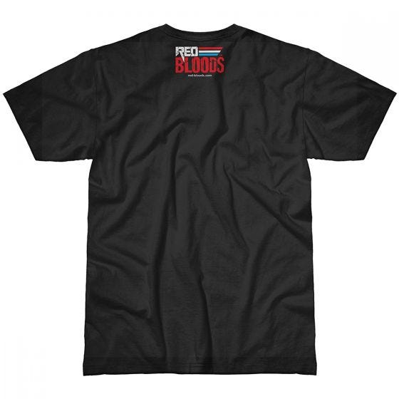 7.62 Design Red Bloods Battle Spade T-Shirt Black