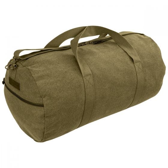 Highlander Crieff Canvas Rulletaske 45 L - Olivenfarvet