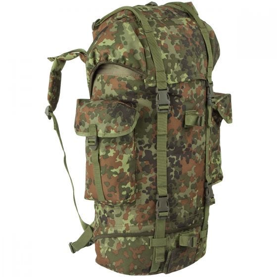 MFH Rygsæk Tysk Militær 65 L - Flecktarn