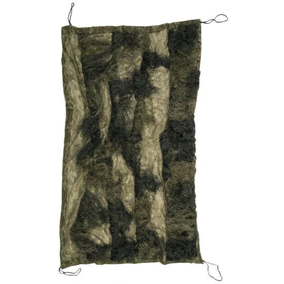 Mil-Tec Ghillie Cover Anti-Fire Basic 140x100cm Woodland