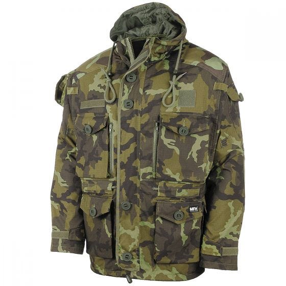 MFH Commando Smock-jakke - Czech Woodland