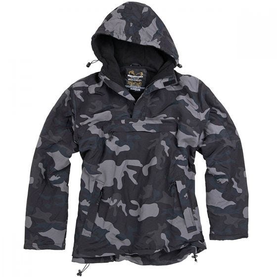 Surplus Vindstopperjakke - Black Camo