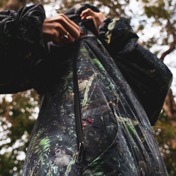 Selk'bag Prints Soveposedragt - Rainforest