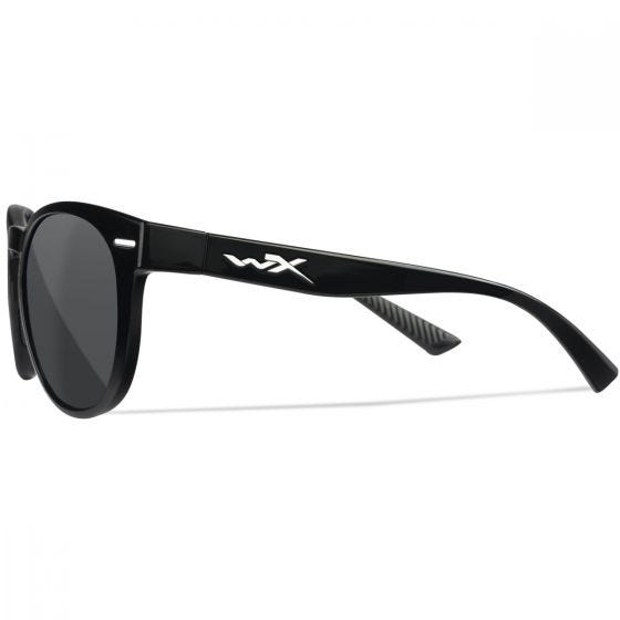 Wiley X WX Covert Briller - Grey Lenses / Gloss Black Frame