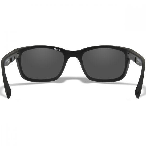 Wiley X WX Helix Briller - Captivate Polarized Blue Mirror Lenses / Matte Black Frame