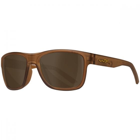 Wiley X WX Ovation Briller - Brown Lenses / Matte Rootbeer Frame