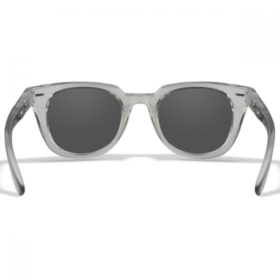 Wiley X WX Ultra Briller - Captivate Polarized Grey Lenses / Gloss Crystal Light Grey Frame