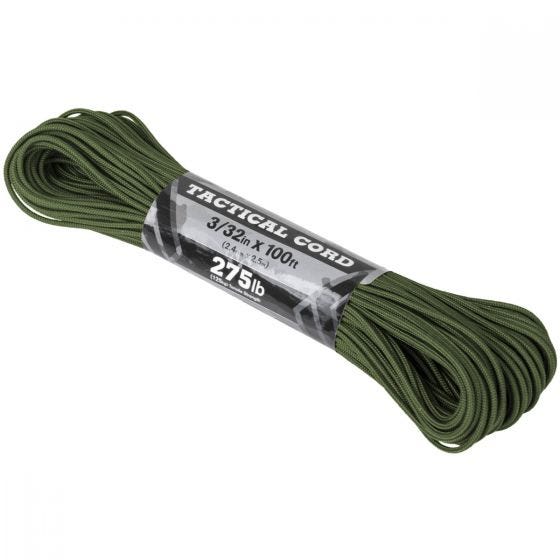 Atwood Rope 275 Taktisk Snor 100 ft - Olive Drab