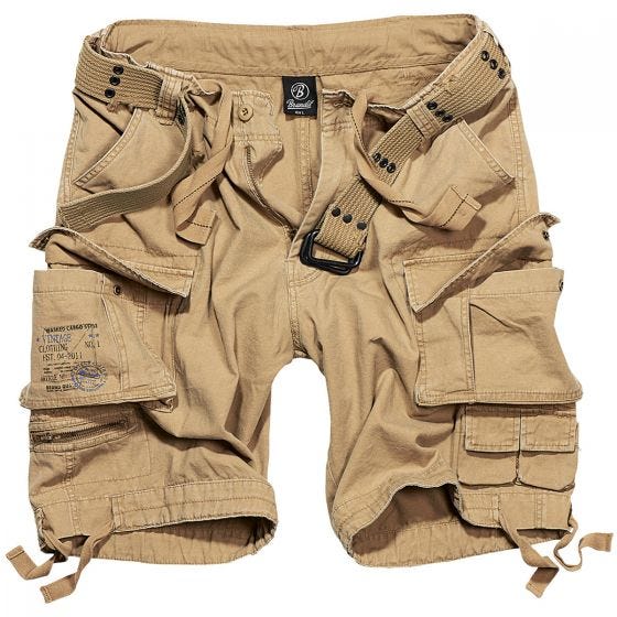 Brandit Savage Vintage Shorts - Beige