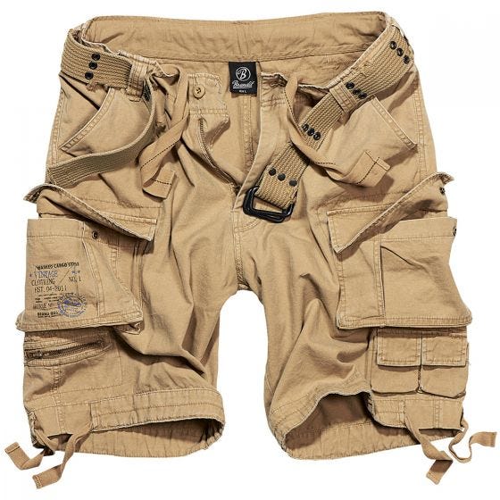 Brandit Savage Vintage Shorts - Beige