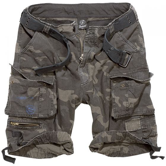 Brandit Savage Vintage Shorts - Dark Camo