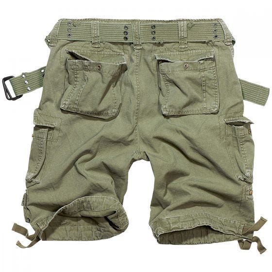 Brandit Savage Vintage Shorts - Olivenfarvet