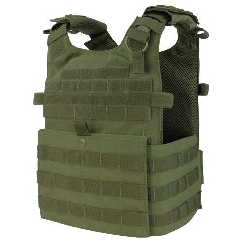 Condor Gunner Pladeholder Letvægt - Olive Drab