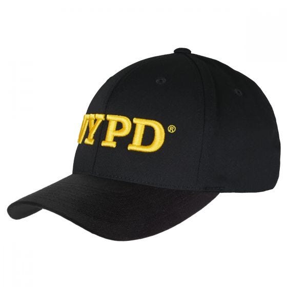 Flexfit NYPD 3D Logo Kasket - Sort