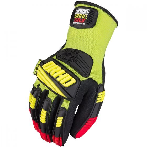 Mechanix Wear The Safety M-Pact ORHD Knit CR3 Handsker - Hi-Viz Yellow