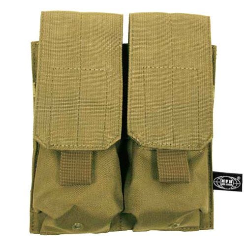 MFH Double M4/M16 Magazine Pouch MOLLE Coyote