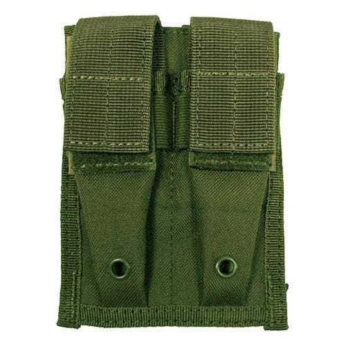 MFH MOLLE Lille Dobbelt Magasinpung 9 mm - Olivenfarvet