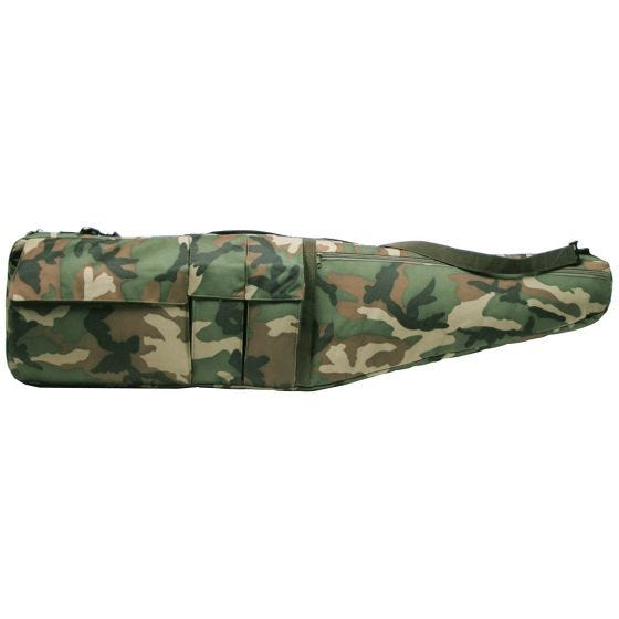 MFH Sniper Case / Rifle Bag Woodland Camo