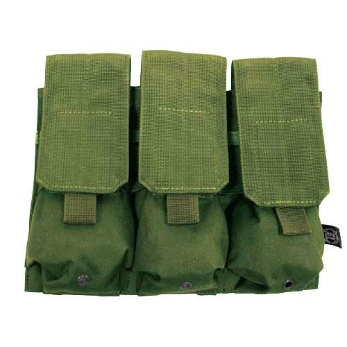 MFH Triple M4/M16 Magazine Pouch MOLLE Olive