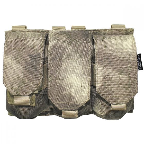 MFH M4/M16 MOLLE Tredobbelt Magasin-hylster - HDT Camo AU