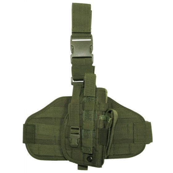 MFH Tactical Leg Holster MOLLE Olive