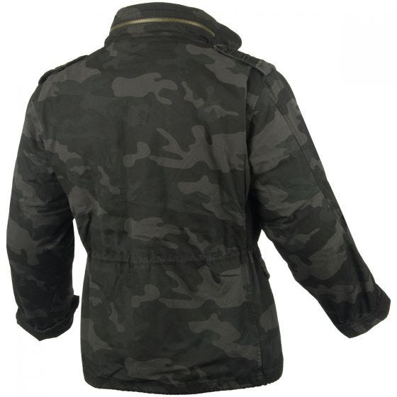 Surplus M65 Regiment Jakke - Black Camo