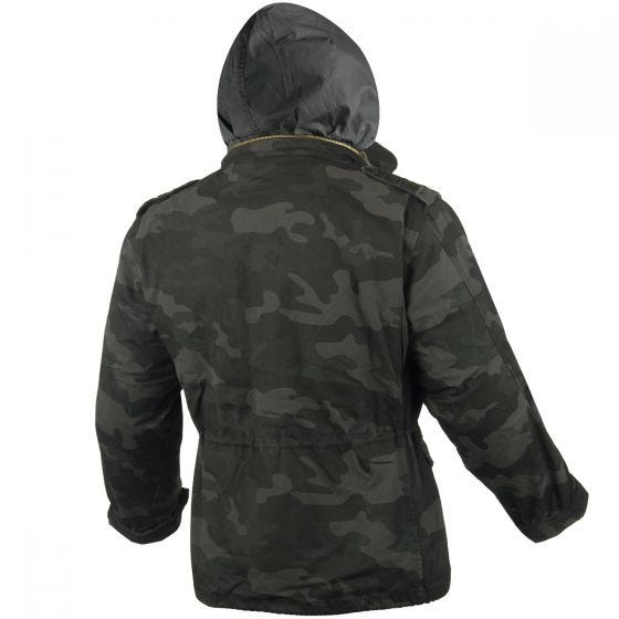 Surplus M65 Regiment Jakke - Black Camo