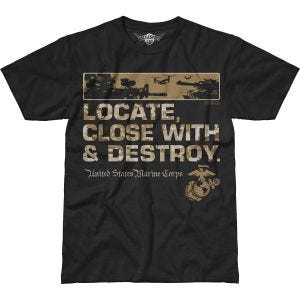 7.62 Design USMC Locate Battlespace T-Shirt Black