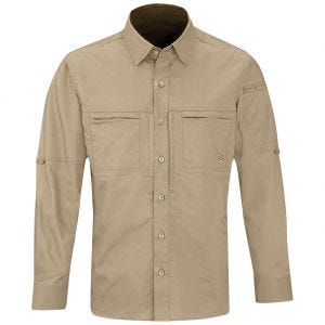 Propper Men's HLX Shirt Long Sleeve Khaki