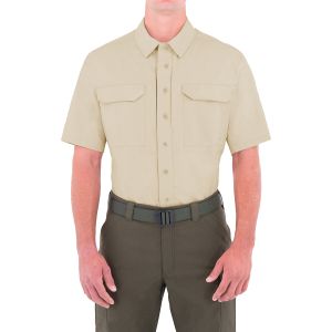 First Tactical Men's Specialist Short Sleeve Tactical Shirt Khaki