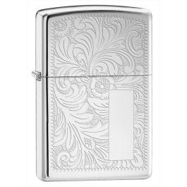 Zippo Venetian High Polish Chrome