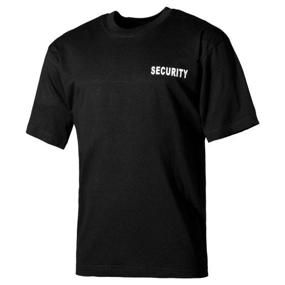 MFH Security T-shirt - Sort