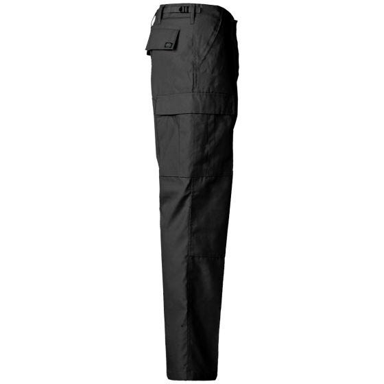 MFH US BDU Reinforced Kampbukser - Sort