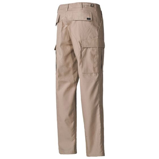 MFH US BDU Reinforced Kampbukser - Khaki