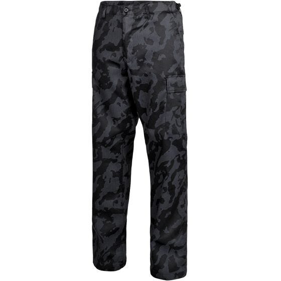MFH US BDU Kampbukser - Night Camo