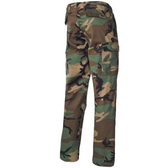 MFH US BDU Kampbukser - Woodland
