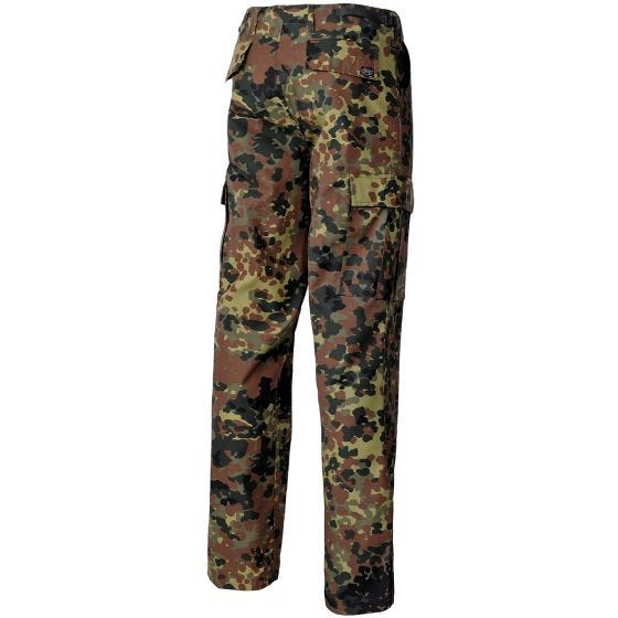 MFH US BDU Kampbukser - Flecktarn