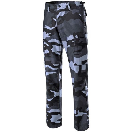MFH US BDU Kampbukser - Skyblue