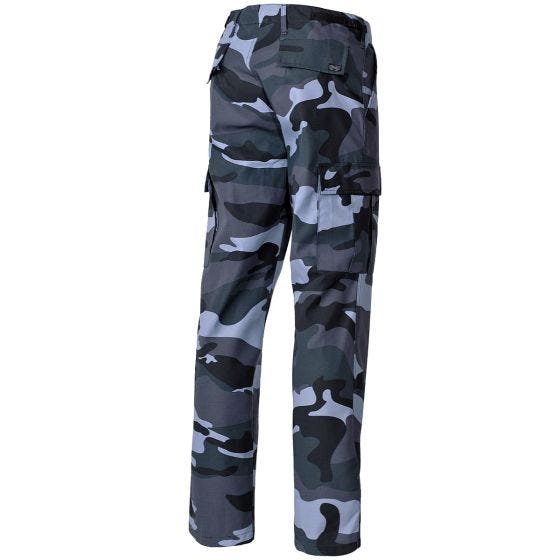 MFH US BDU Kampbukser - Skyblue