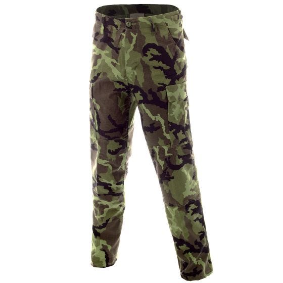 MFH BDU Kampbukser Ripstop - Czech Woodland