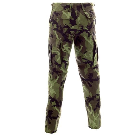 MFH BDU Kampbukser Ripstop - Czech Woodland