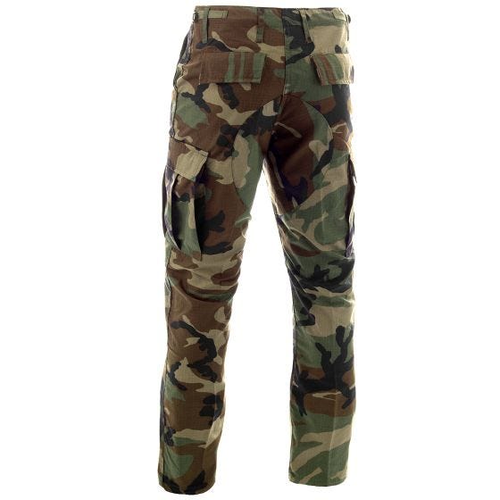 MFH BDU Kampbukser Ripstop - Woodland