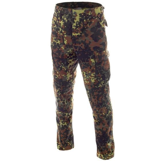 MFH BDU Kampbukser Ripstop - Flecktarn