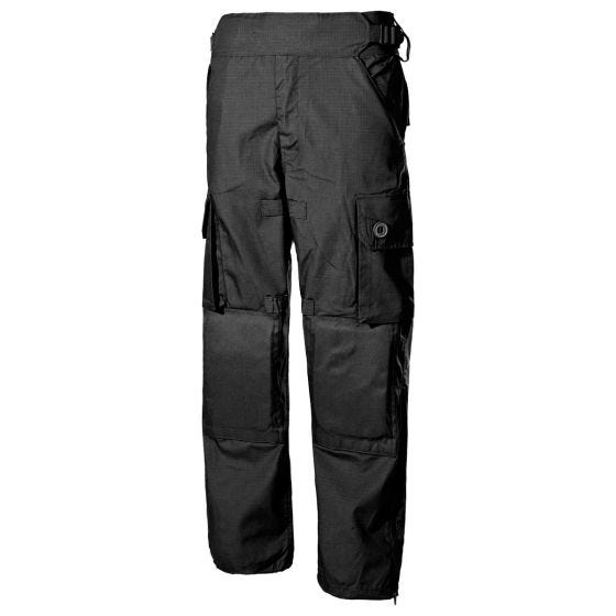 MFH Comando Smock Bukser Ripstop - Sort