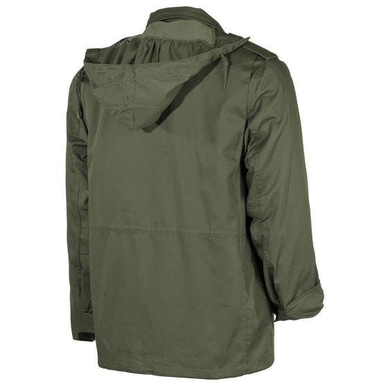 MFH US M65 med quiltfor feltjakke - OD Green