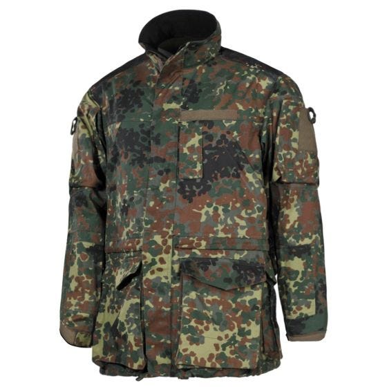 MFH BW Lang Kampjakke - Flecktarn